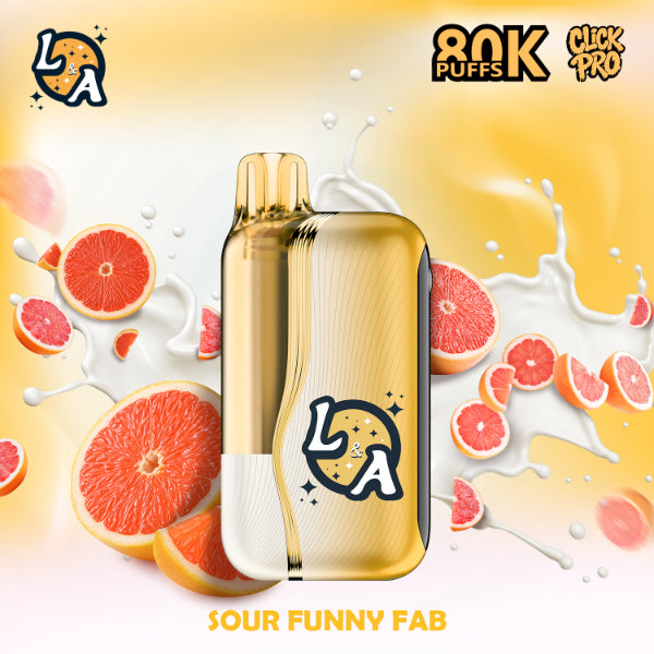 L&A Click Pro 80,000 Puffs Disposable Kit