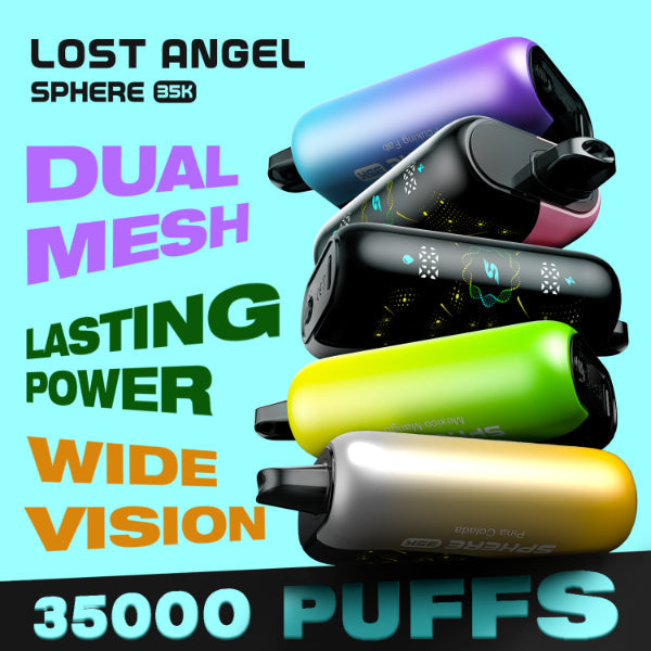 Lost Angel Sphere 35,000 Disposable Vape - $11.00 eJuices.co Lost Angel Sphere 35,000 Disposable Vape - $11.00 eJuices.co