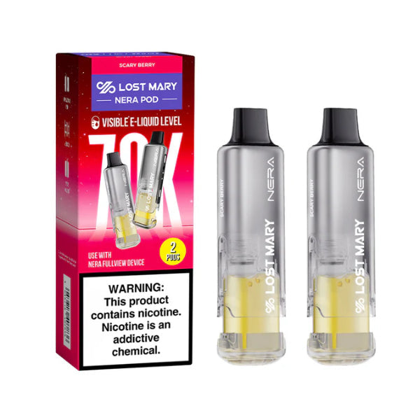 Lost Mary Nera Fullview 70K Disposable Pods