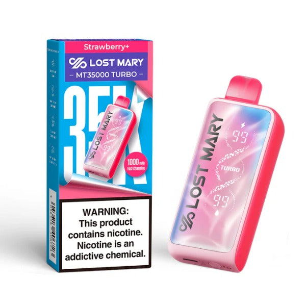 Best Deal Lost Mary MT35000 Turbo Disposable - Strawberry+