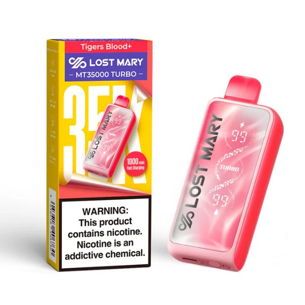 Best Deal Lost Mary MT35000 Turbo Disposable - Tigers Blood+