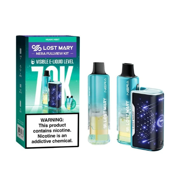 Lost Mary Nera 70K Disposable Kit (TX Compliant Edition)