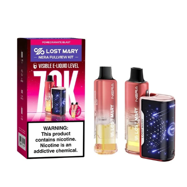Lost Mary Nera 70K Disposable Kit (TX Compliant Edition)
