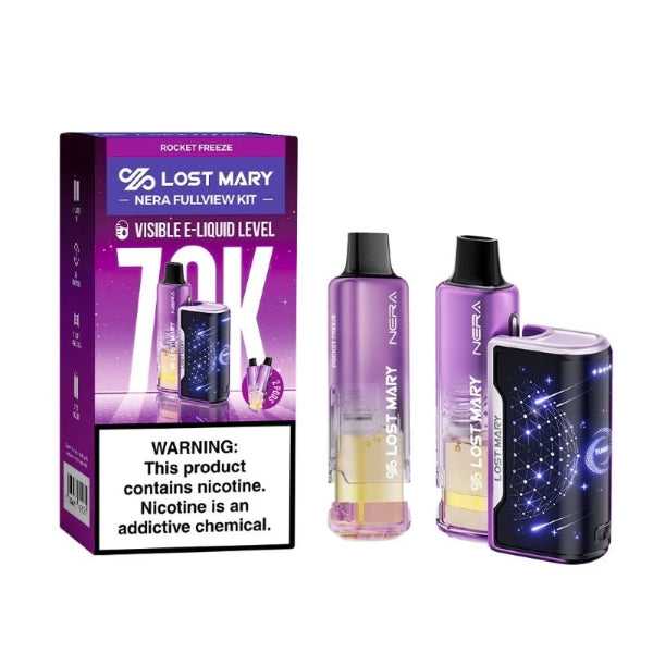 Lost Mary Nera 70K Disposable Kit (TX Compliant Edition)
