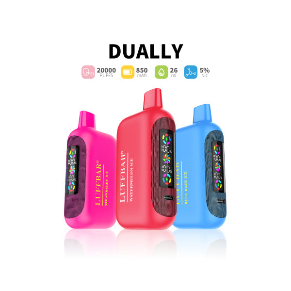 Luffbar Dually 20,000 Puffs Disposable