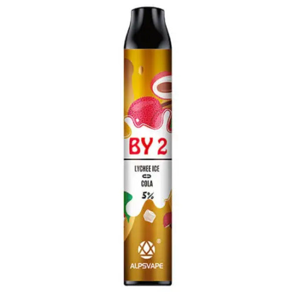 Best Deal Alpsvape BY2 2-in-1 Disposable Vape 6mL - Lychee Ice Cola