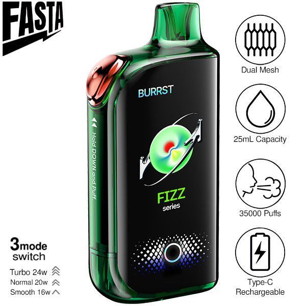 Fasta Burrst 35,000 Puffs Disposable Vape 25mL