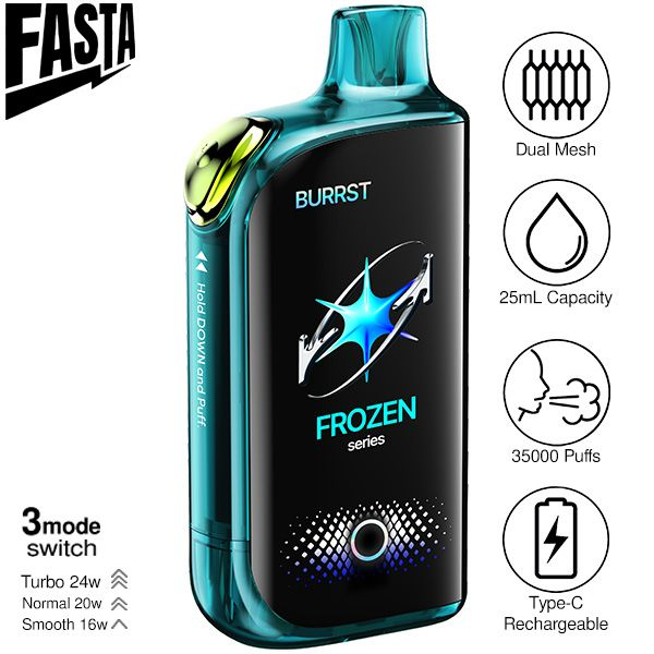 Fasta Burrst 35,000 Puffs Disposable Vape 25mL