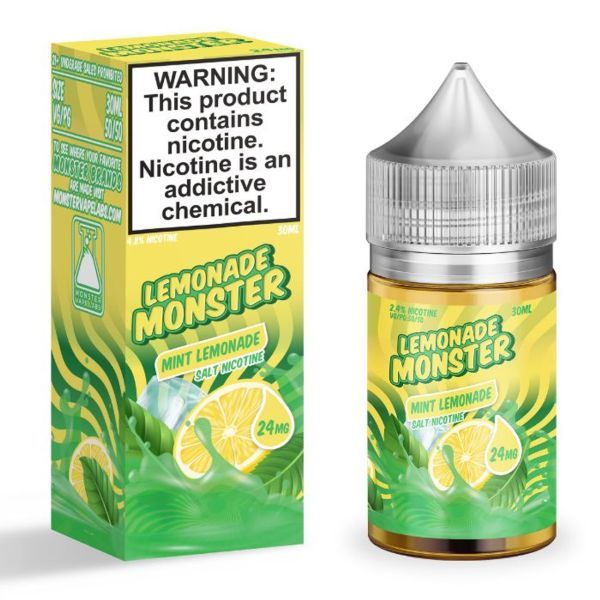 Best Flavor Juice Monster Salts 30mL Vape Juice Mint Lemonade