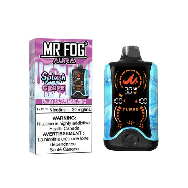 Mr Fog Aura Splash 60,000 Puffs Disposable