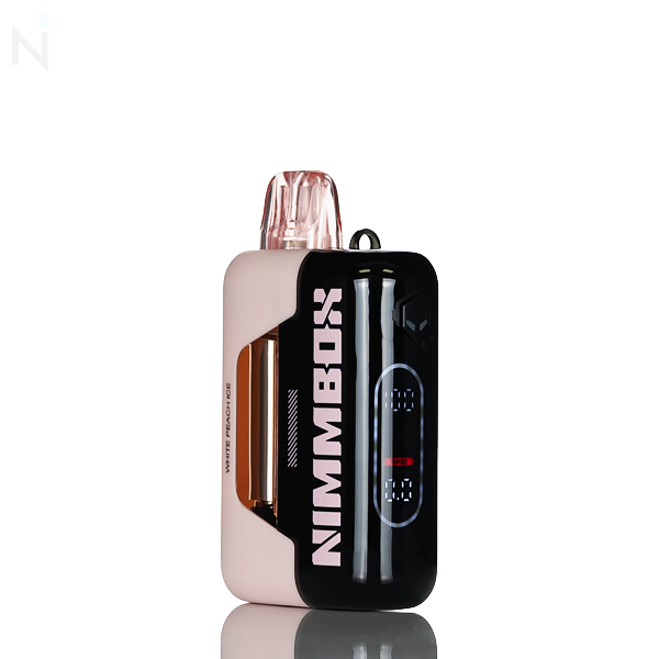 Best Deal NimmBox Flux 40K Puffs Disposable Vape - White Peach Ice