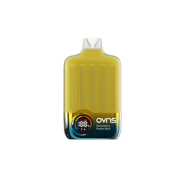 OVNS Prime 16,000 Puffs Disposable Vape 20mL Best Flavor Strawberry Peach Mint