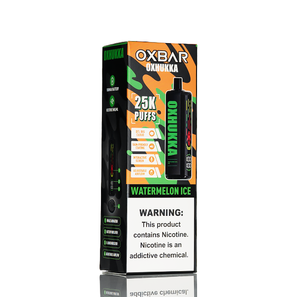 OXBAR OXHUKKA 25K Puffs Disposable E-Hookah