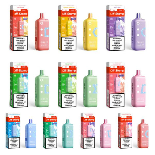 Best Flavors Off-Stamp X-CUBE Ice Cube 25,000 Puffs Flavor Pods