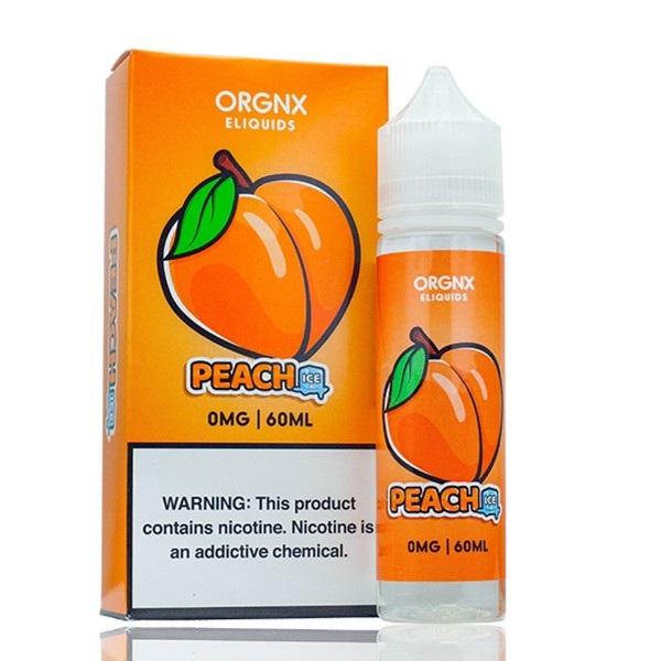 Best Flavor ORGNX 60mL Vape Juice - Peach Ice