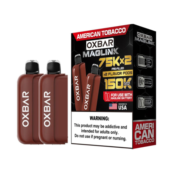 Oxbar Maglink Nixodine 75,000 Puff Replacement Pods