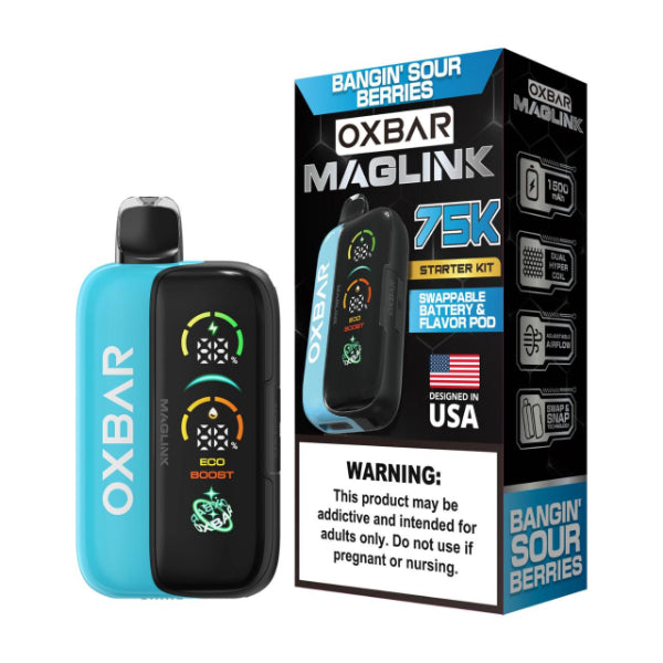 Oxbar Maglink Nixodine Kit 75,000 Puff Disposable