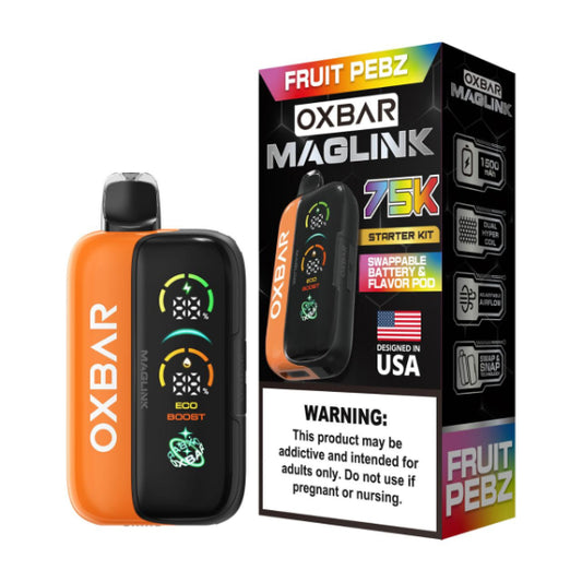 Oxbar Maglink Nixodine Kit 75,000 Puff Disposable