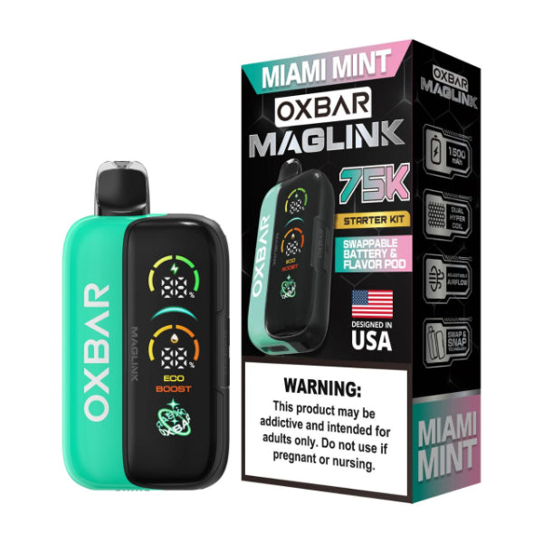 Oxbar Maglink Nixodine Kit 75,000 Puff Disposable