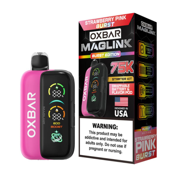 Oxbar Maglink Nixodine Kit 75,000 Puff Disposable
