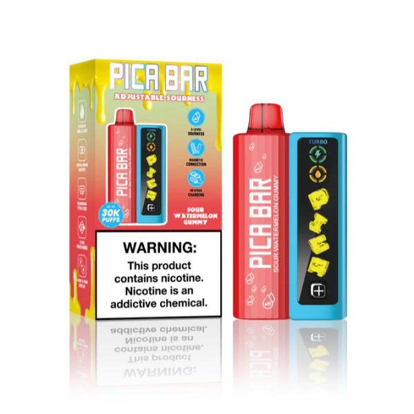 PICA BAR Tuning Adjustable Cool 30K Disposable Kit Sour Watermelon Gummy