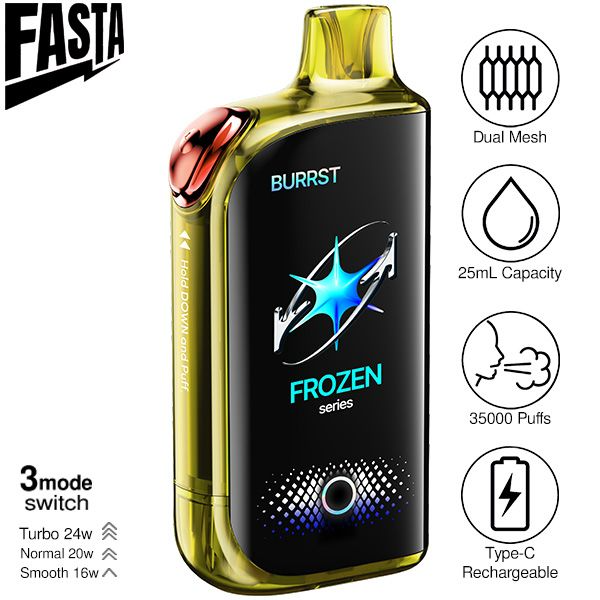 Fasta Burrst 35,000 Puffs Disposable Vape 25mL