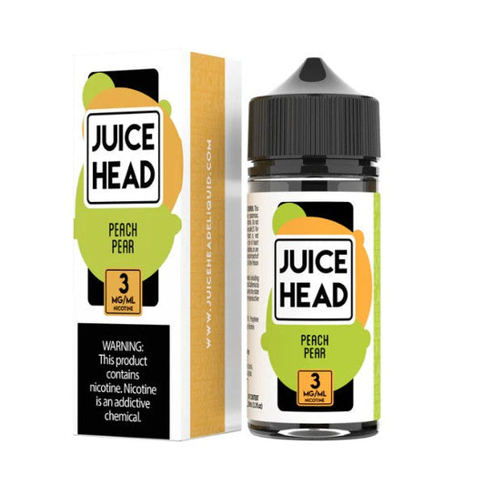 Juice Head 100mL Vape Juice Best Flavor Peach Pear