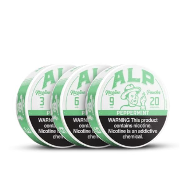 Peppermint - ALP Nicotine Pouches - 20 Count