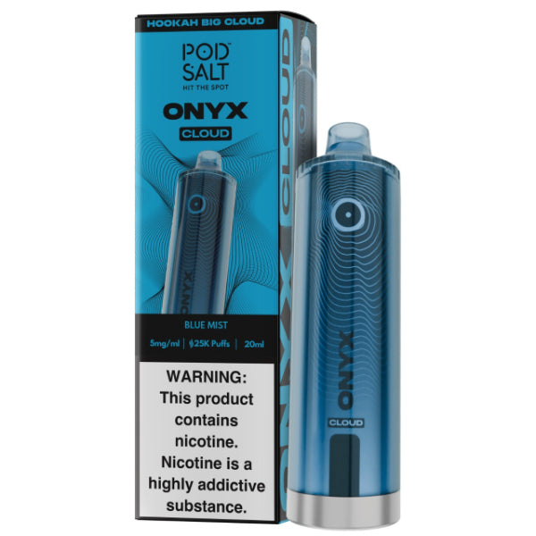 Pod Salt Onyx 25K Disposable Vape Blue Mist