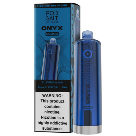 Pod Salt Onyx 25K Disposable Vape Blueberry Muffin