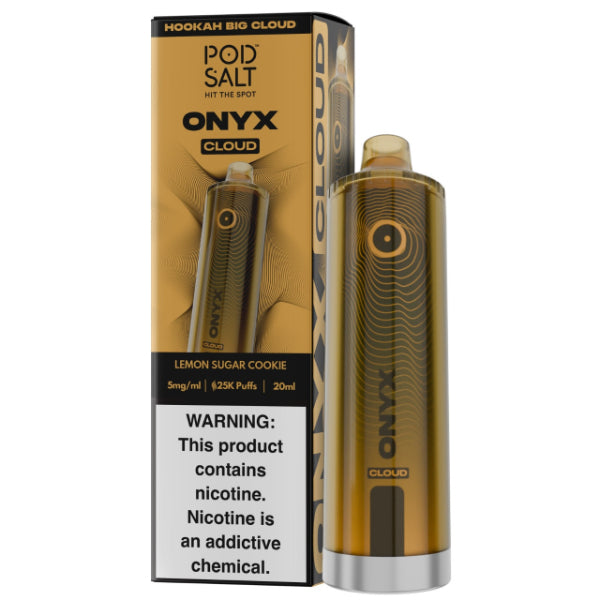 Pod Salt Onyx 25K Disposable Vape Lemon Sugar Cookie