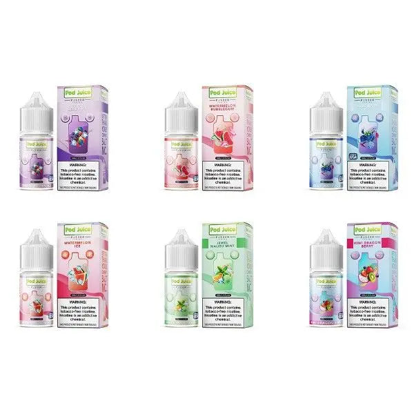 Best Deal Pod Juice TFN PJ5000 Salt Vape E-Liquid 30mL (Salt Nic) 