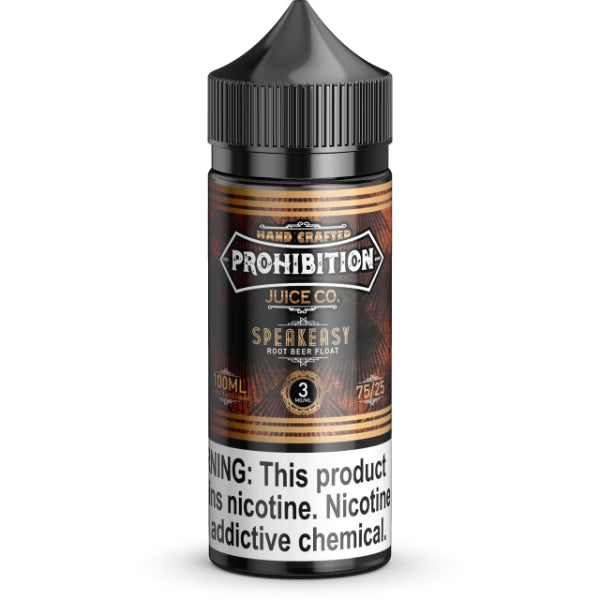 Prohibition E-Liquid Series 100mL Speakeasy