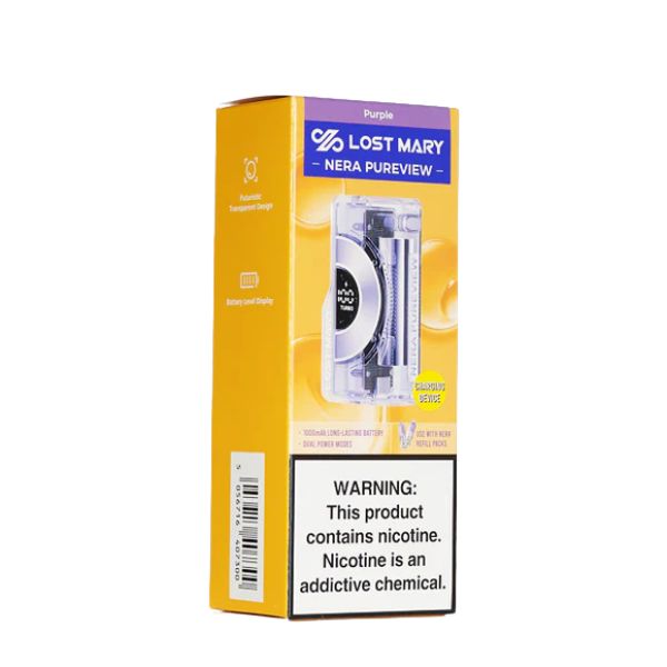 best wattage for 0.4 ohm coil oxva xlim Lost Mary NERA Pureview 40K Disposable Kit