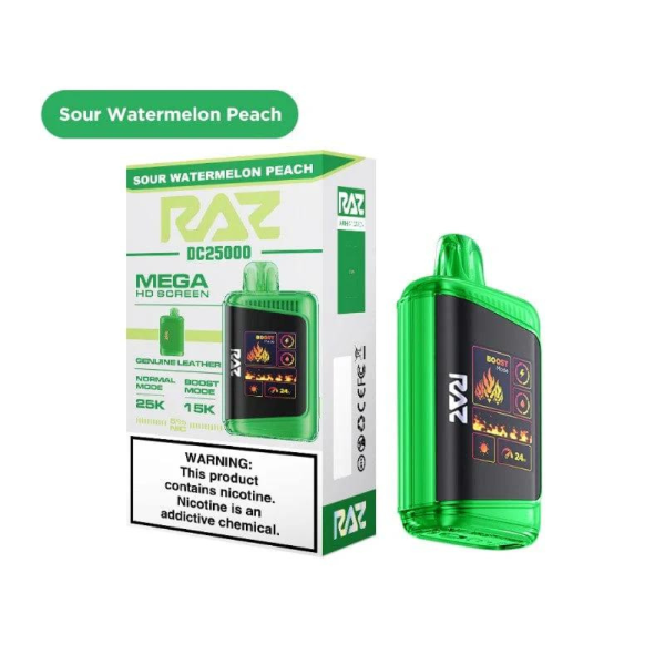 RAZ DC25K 25,000 Puffs Rechargeable Vape 16mL - $7.99 eJuices.co RAZ DC25K 25,000 Puffs Rechargeable Vape 16mL - $7.99 eJuices.co