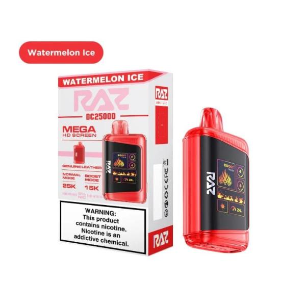 RAZ DC25K 25,000 Puffs Rechargeable Vape 16mL - $7.99 eJuices.co RAZ DC25K 25,000 Puffs Rechargeable Vape 16mL - $7.99 eJuices.co