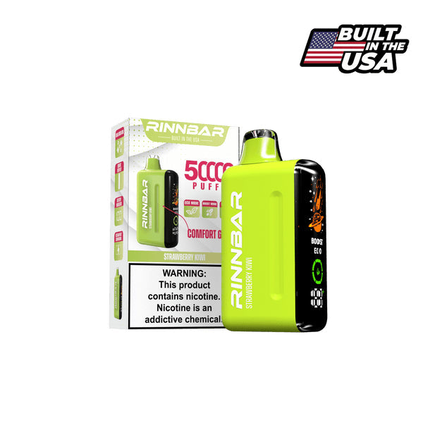 RINNBAR 50K 50000 Puffs Disposable Strawberry Kiwi