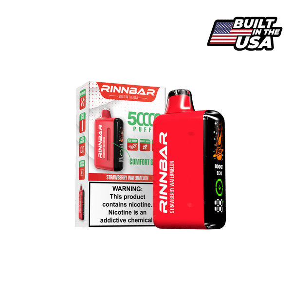 RINNBAR 50K 50000 Puffs Disposable Strawberry Watermelon