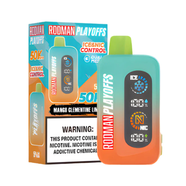 RODMAN Playoffs 50,000 Puffs Ice-Nic Control Disposable