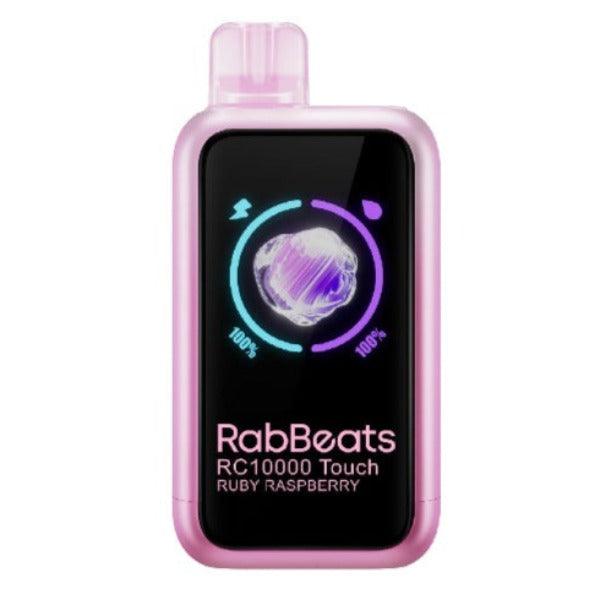 Best Deal RabBeats RC10000 TOUCH Disposable Vape 14mL Ruby Raspberry