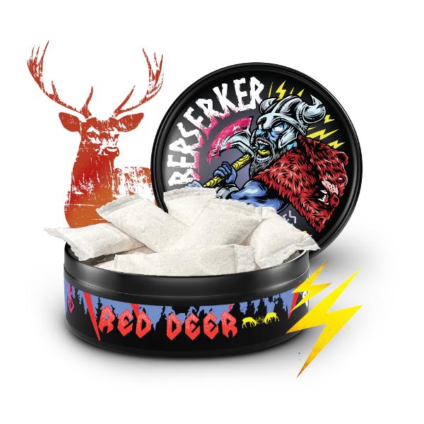 Berserker Caffeine Pouches (15ct Can) 5 Pack