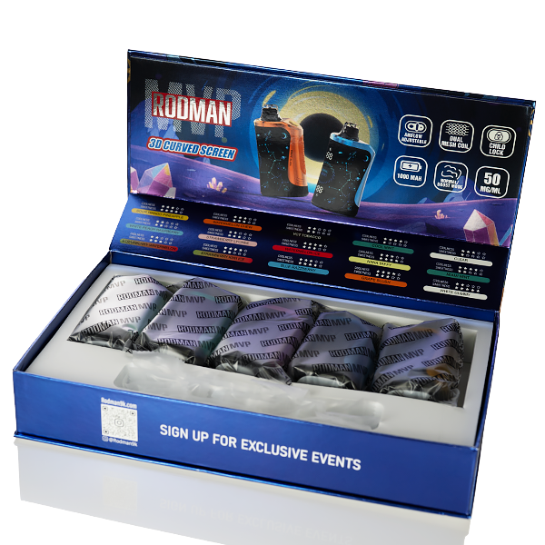 RODMAN MVP 65K Puffs Disposable 5 Pack Gift Set