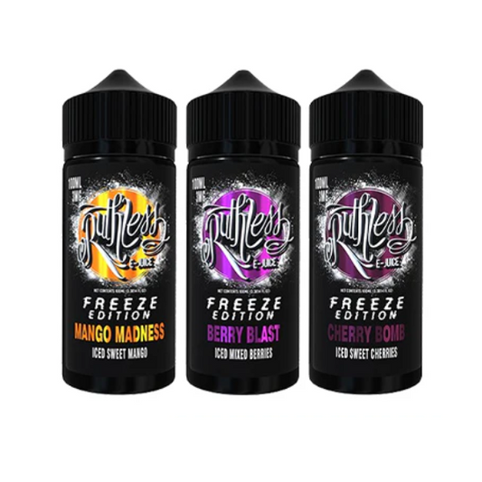 Best Deal Ruthless Freeze TFN 120mL Vape Juice - Best Flavors