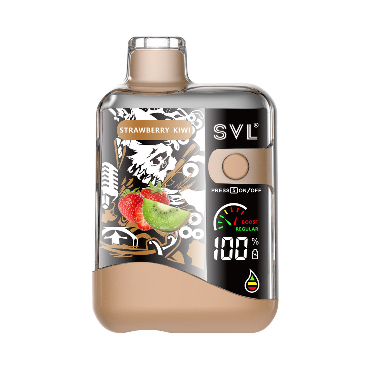 SVL BX12000 Disposable Vape 18mL Best Flavor Strawberry Kiwi
