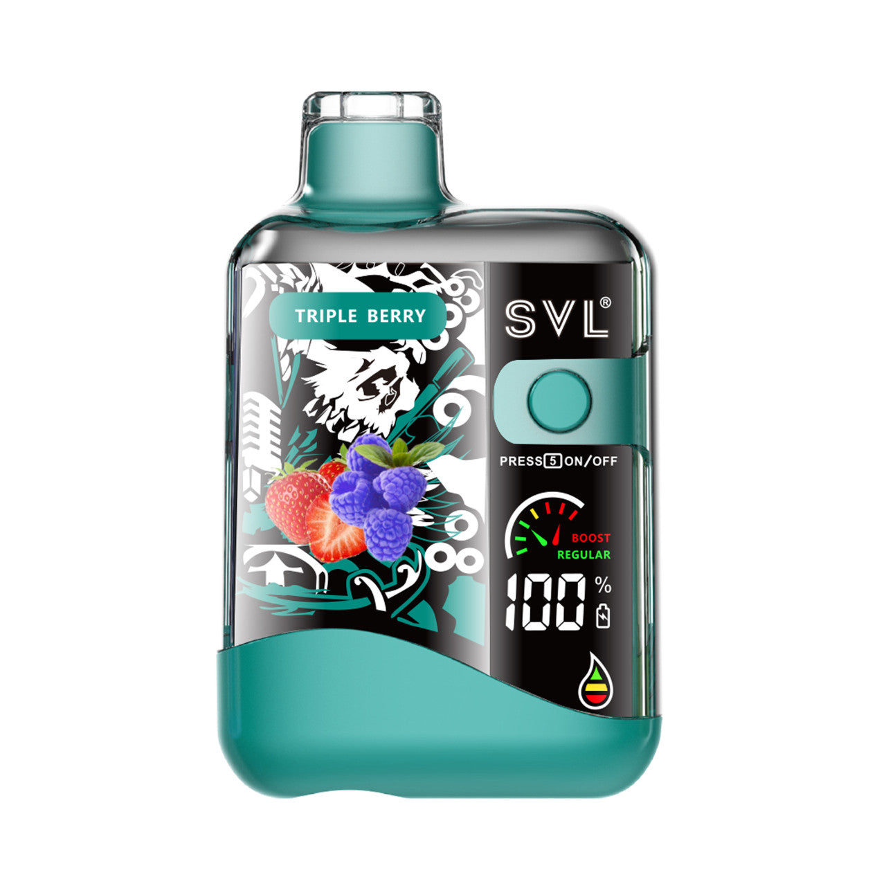 SVL BX12000 Disposable Vape 18mL Best Flavor Triple Berry