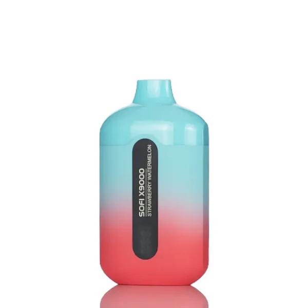 SOFI X9000 9000 Puffs Dual Mesh No Nicotine Disposable Vape