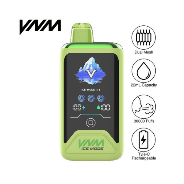 VNM Ice Mode 30,000 Puff Disposable Vape 22mL 5 Pack - $56.70  eJuices.co