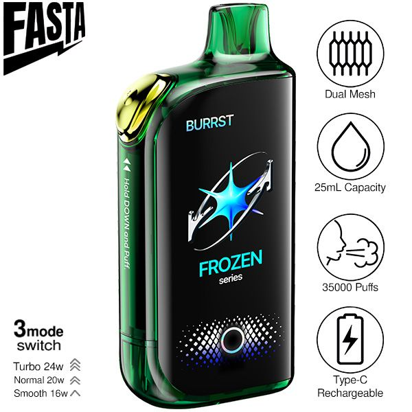 Fasta Burrst 35,000 Puffs Disposable Vape 25mL