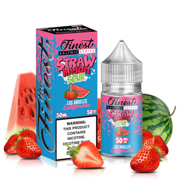 Best Deal The Finest Sweet & Sour Edition Salt 30ML - Straw Melon Sour