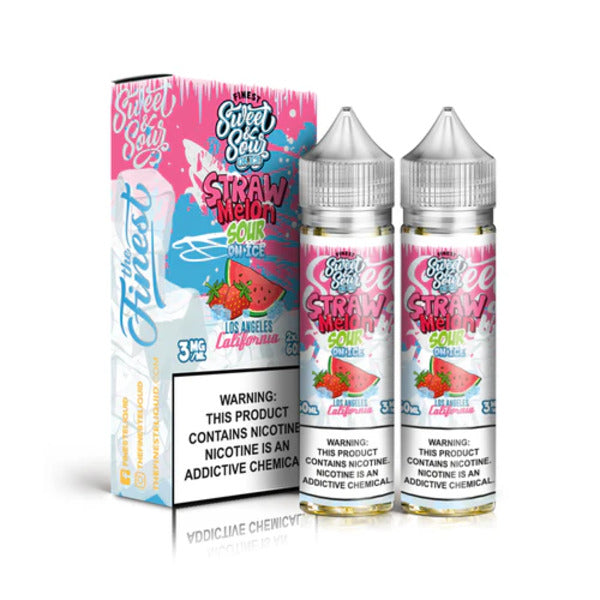 Best Deal The Finest Sweet & Sour Edition 120mL - Straw Melon Sour On Ice